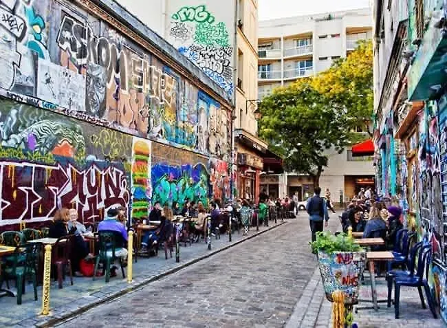 New Design & Large 1 Bdr - Montmartre 18 * 파리